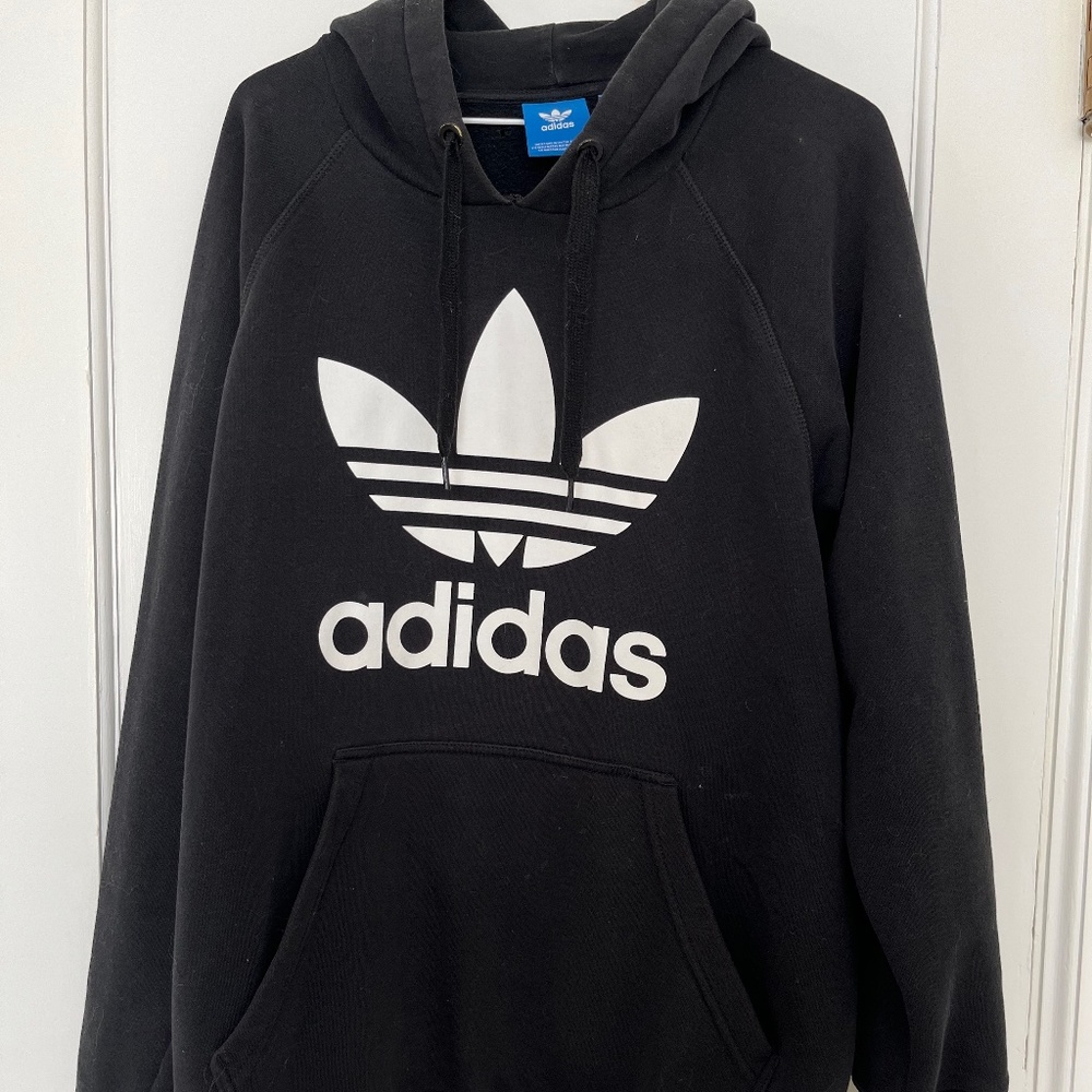 Men’s black adidas hoodie